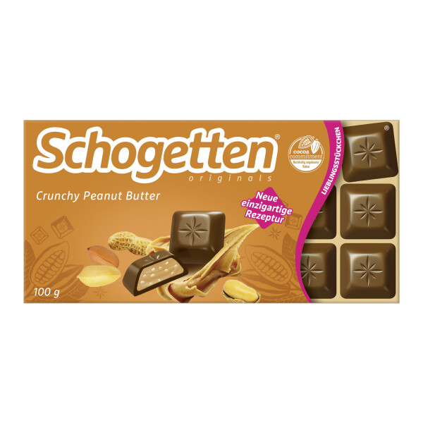 Schogetten Crunchy Peanut Butter
