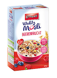 Knusperli Beerenfrucht Vitality-Müsli