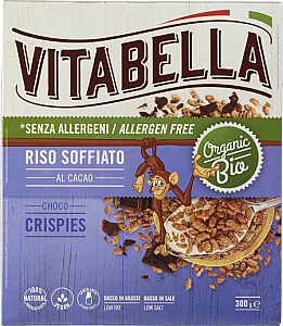 Vitabella Schoko Reis Crispies