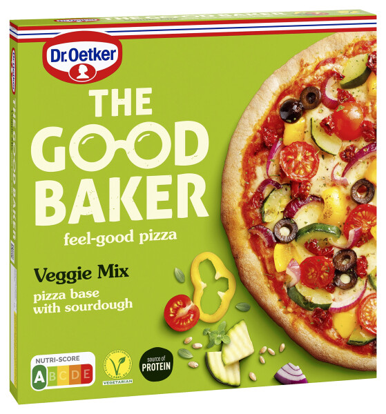 Dr. Oetker The Good Baker Pizza Veggie Mix