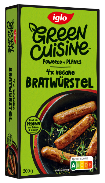 Iglo Green Cuisine Bratwürstel vegan