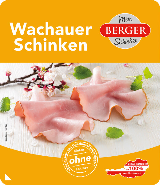 Berger Wachauer Schinken geschnitten