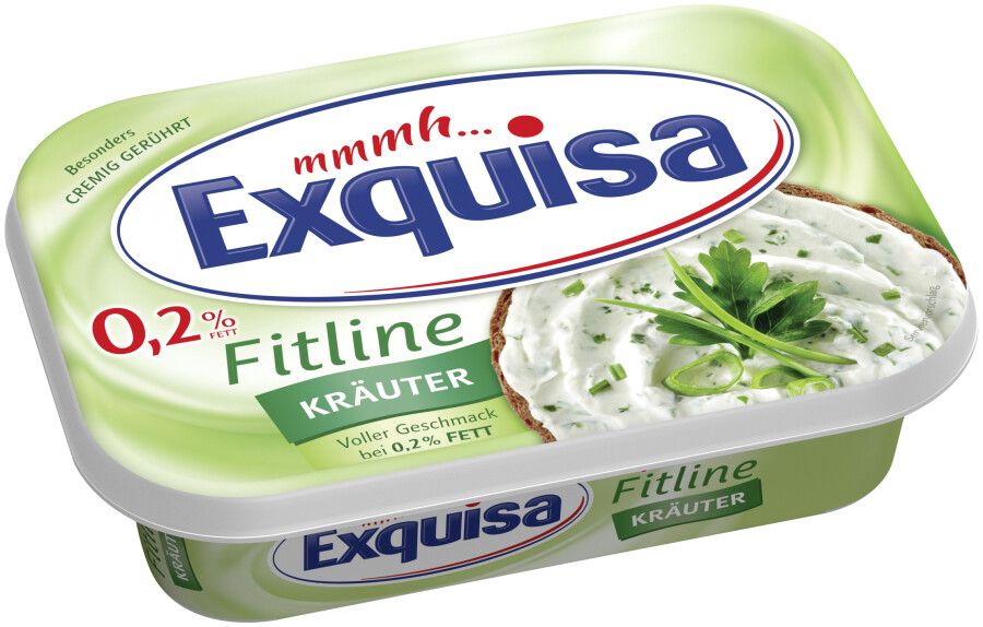 Exquisa Frischkäse Fitline Kräuter