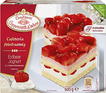 Conditorei Coppenrath & Wiese Cafeteria fein&sahnig Joghurt-Erdbeer