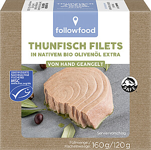 followfood MSC Thunfisch in nativem Bio-Olivenöl extra