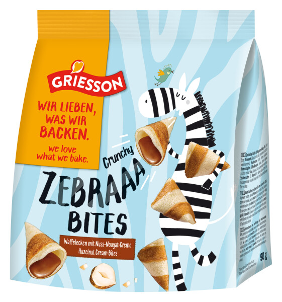 Griesson Waffelecken Zebraaa Bites