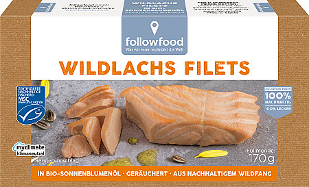followfood MSC Wildlachs in Bio-Sonnenblumenöl