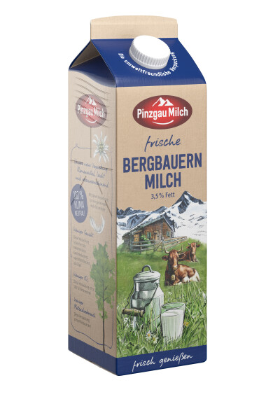 Pinzgau Milch frische Bergbauern Milch 3,5%