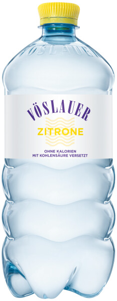 Vöslauer Mineralwasser Zitrone prickelnd 
