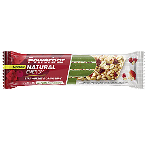 POWERBAR® Müsliriegel Natural Energy Cereal Bar Strawberry & Cranberry
