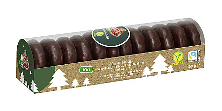 Wicklein Bio Mini-Elisen-Lebkuchen schokoliert