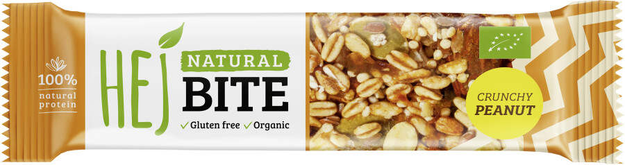 HEJ Crunchy Peanut Natural Bite
