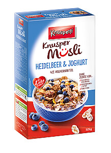 Knusperli Heidelbeer & Joghurt Knuspermüsli
