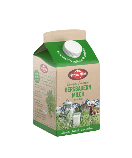 Pinzgau Milch Bergbauern Vollmilch Länger Frisch 3,5% Fett