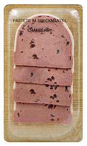 Berger Pastete im Speckmantel Cranberry