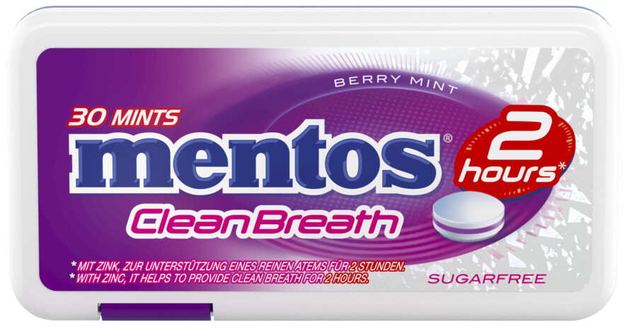 Mentos Clean Breath Berry Mint