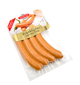 Berger Puten-Frankfurter geräuchert