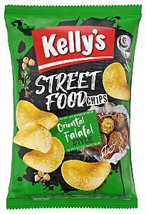Kelly's Streetfood Chips Oriental Falafel