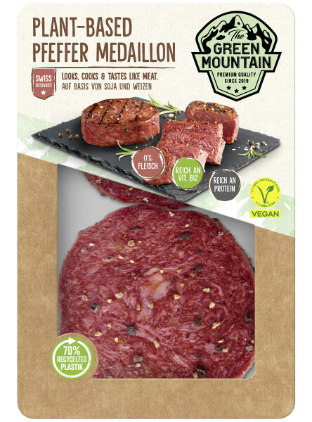 The Green Mountain Pfeffer Medaillon plant based