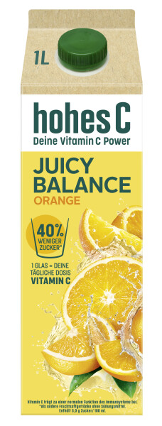 Hohes C Juicy Balance Orange