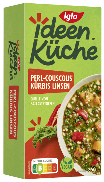 Iglo Ideenküche Perl-Couscous, Kürbis, Linsen