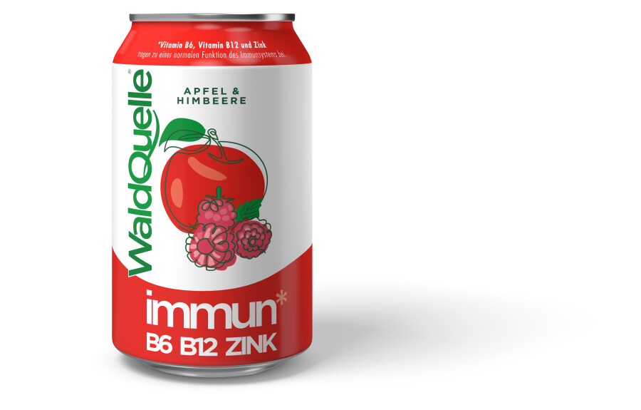 Waldquelle Immun Apfel - Himbeere