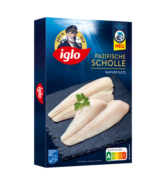 Iglo Pazifische Scholle natur