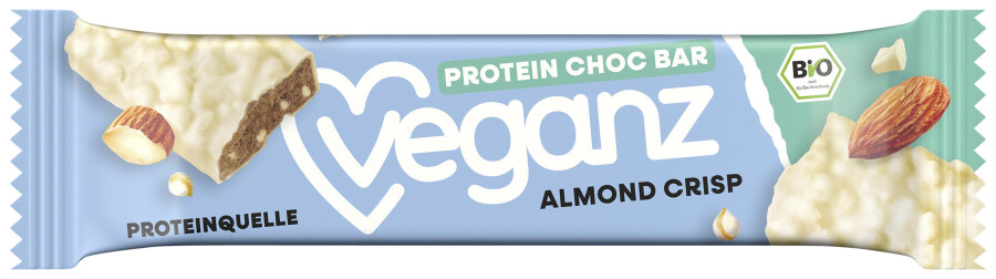 Veganz Protein Choc Bar White Almond