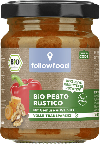 Rettergut Bio Pesto Süsskartoffel Paprika