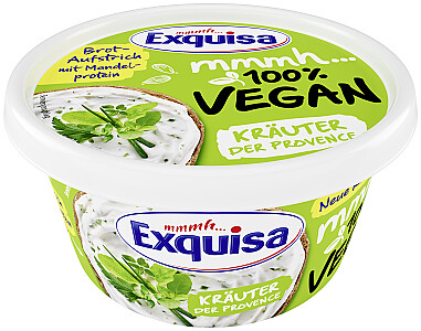 Exquisa veganer Brotaufstrich Kräuter der Provence