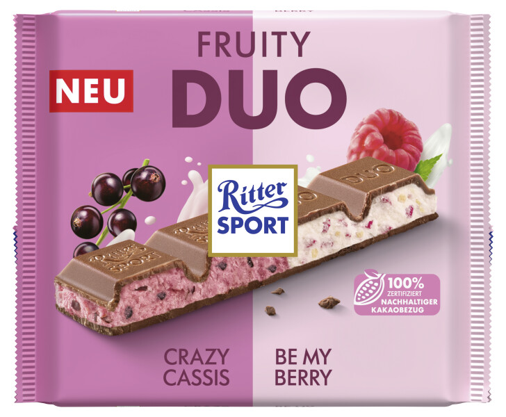 Ritter Sport Fruity Duo Tafel