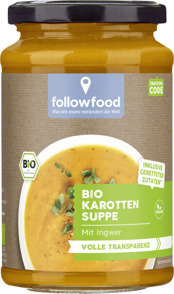 Rettergut Bio Suppe Karotte & Ingwer