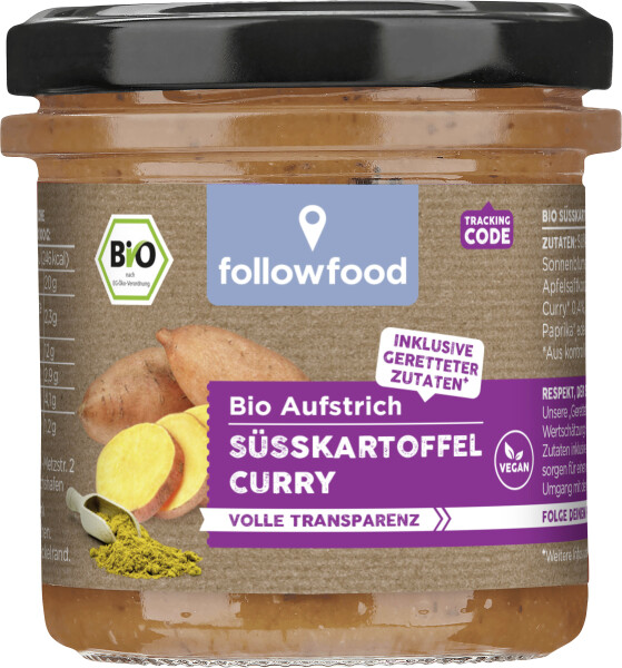 Rettergut Süßkartoffel Orientalisch Streichcreme