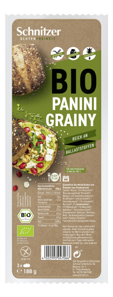 Schnitzer Panini Grainy Glutenfrei