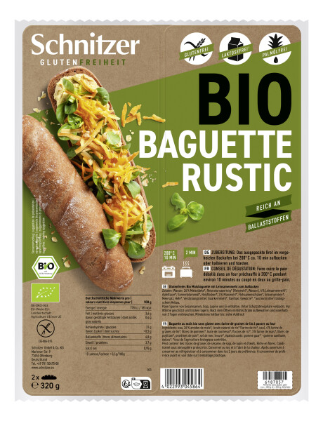 Schnitzer Baguette Rustic Doppelpack