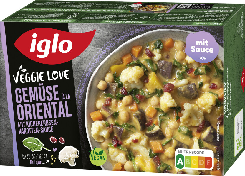 Iglo Veggie Love Gemüse à la Oriental