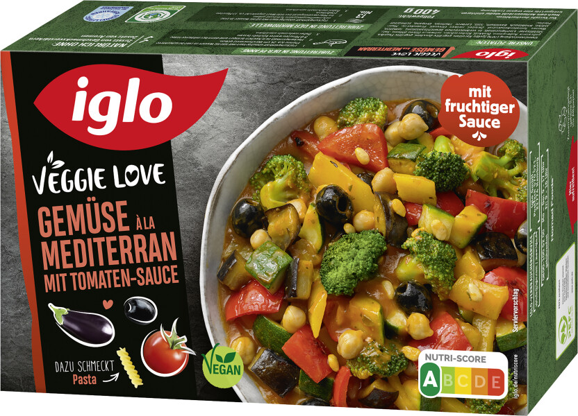 Iglo Veggie Love Gemüse à la Mediterran
