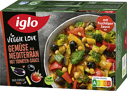 Iglo Veggie Love Gemüse à la Mediterran