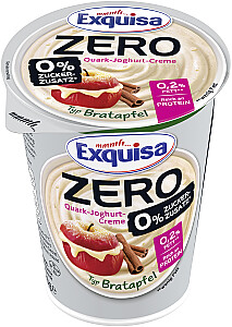 Exquisa Zero Quark-Joghurt Bratapfel
