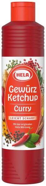 Hela Curry Gewürzketchup leicht scharf