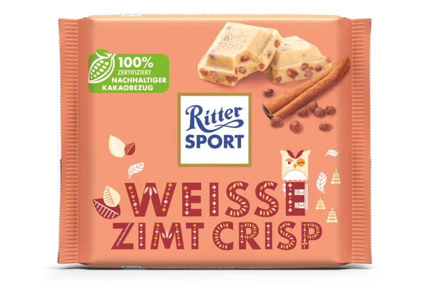Ritter Sport BV Weiss Crisp 5er