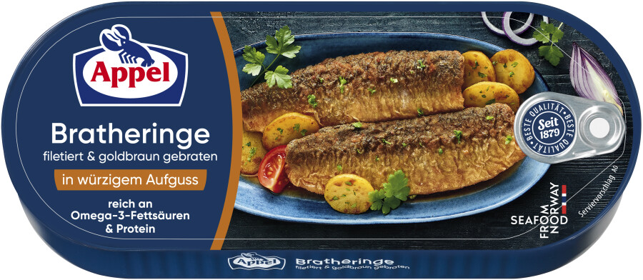 Appel Filetierte Bratheringe