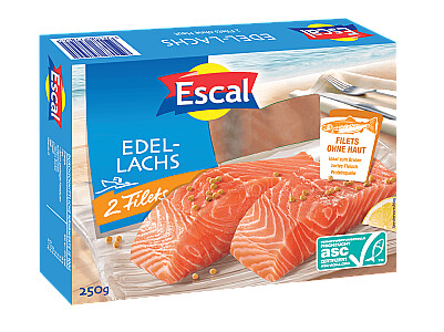Escal Lachsfilets ohne Haut ASC