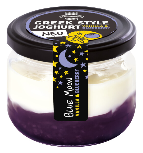 Schärdinger Greek Style Joghurt Vanille-Blaubeere 