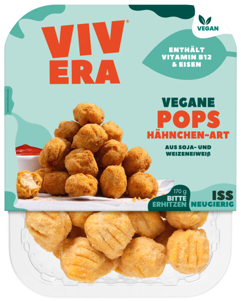 Vivera vegane Pops Hähnchen-Art