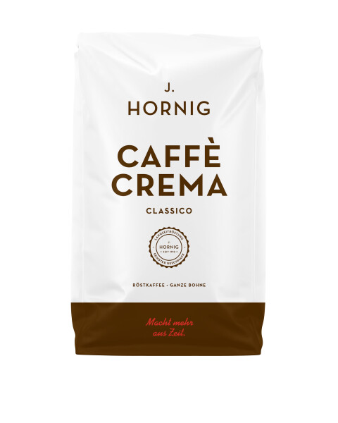 J.Hornig Caffé Crema Classico Röstkaffee ganze Bohne
