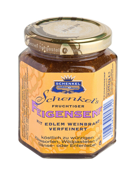 Schenkel fruchtiger Feigensenf mit edlem Weinbrand
