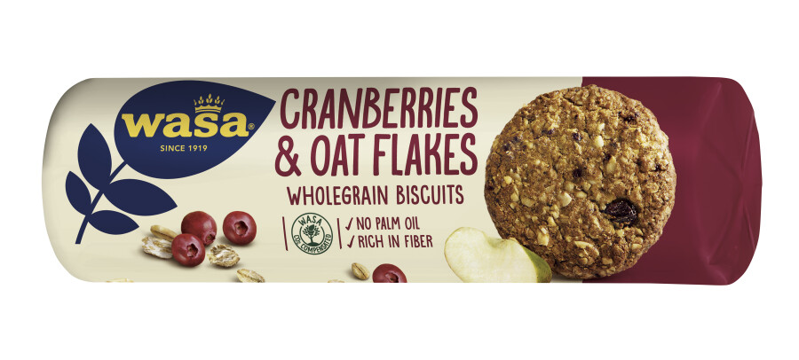 Wasa Cranberries & Oat Flakes
