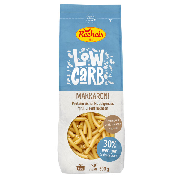 Recheis Makkaroni Low Carb