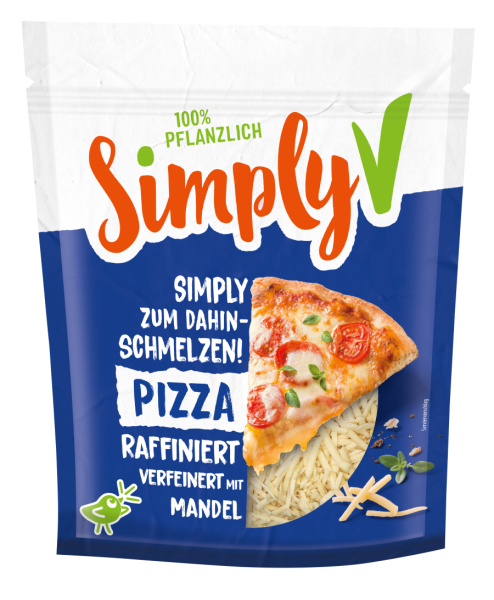 Simply V Pizzakäse gerieben